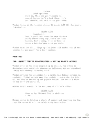 TOUGH LOVE: Scripting the Drive, Drama, and Decline of Galaxy Coffee | PDF