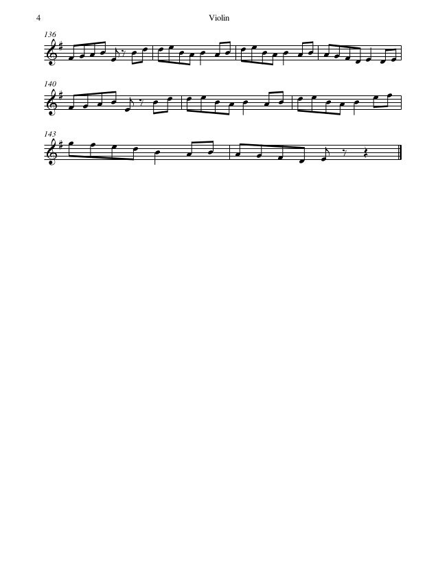 Partitura Bad Apple Touhou Violin Partitura Bad Apple Touhou Violin