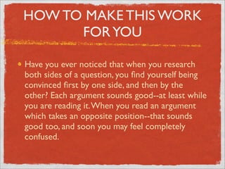 Toulmin Model of Argumentation