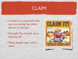 Toulmin Model of Argumentation