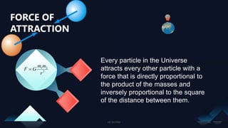 Law Of Gravitation PPT For All The Students | With Modern Animations and Infographics | Jay Butani