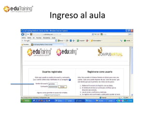 Ingreso al aula