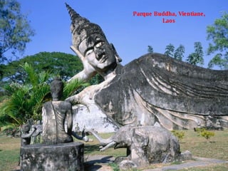 Parque Buddha, Vientiane, Laos 