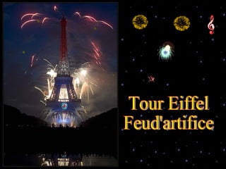 Tour Eiffel Feud'artifice 