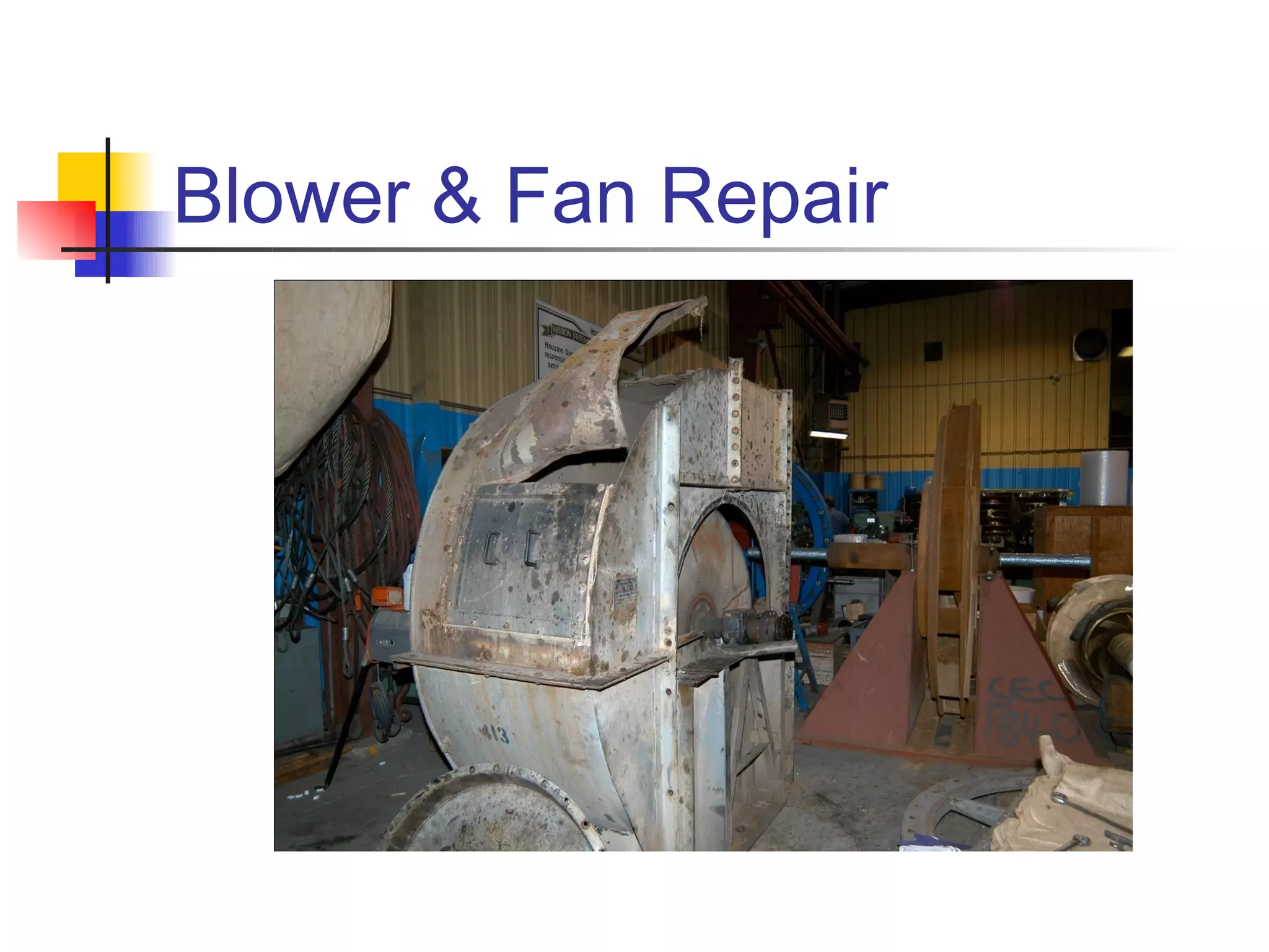 Blower & Fan Repair
 