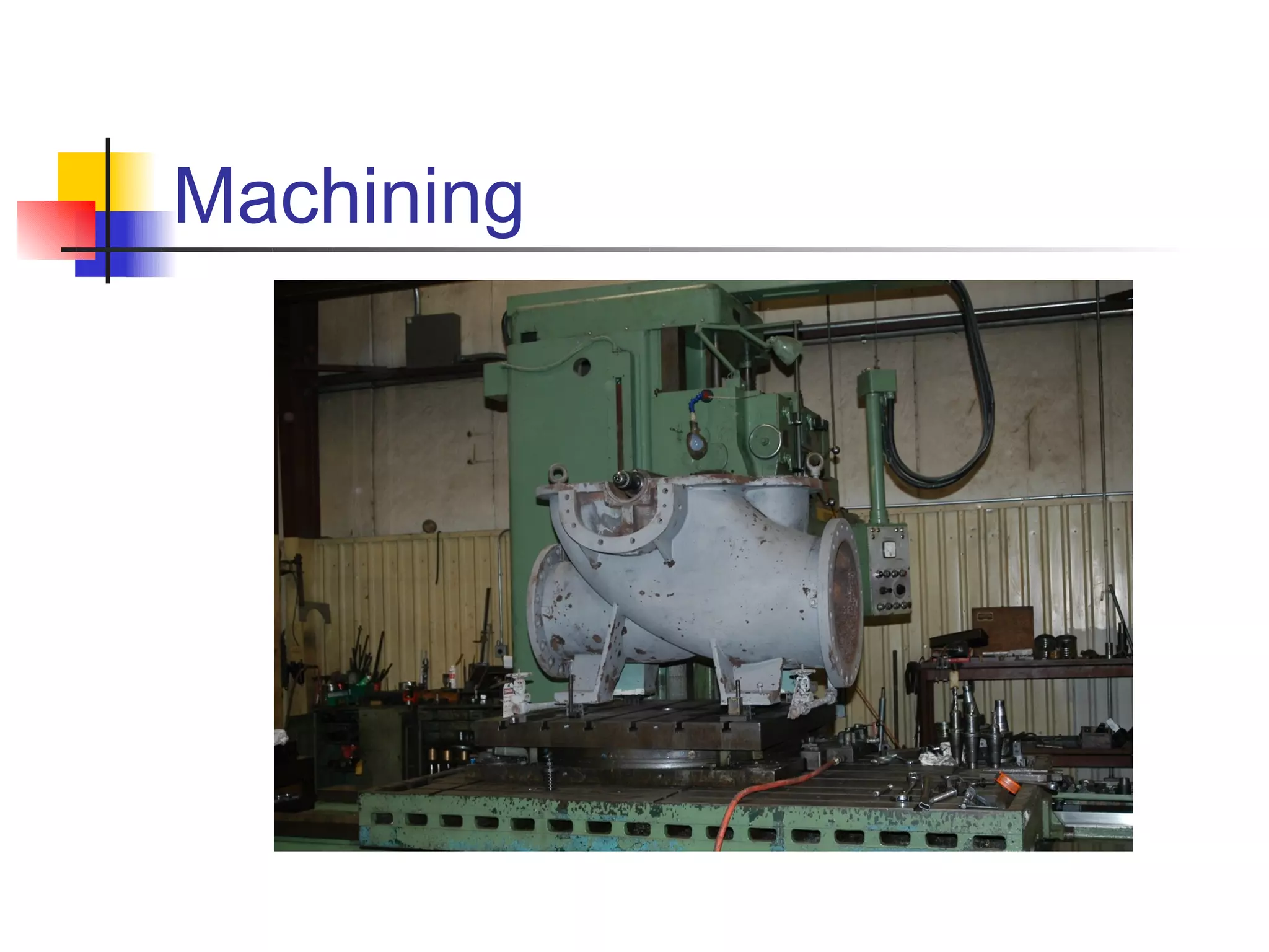 Machining
 