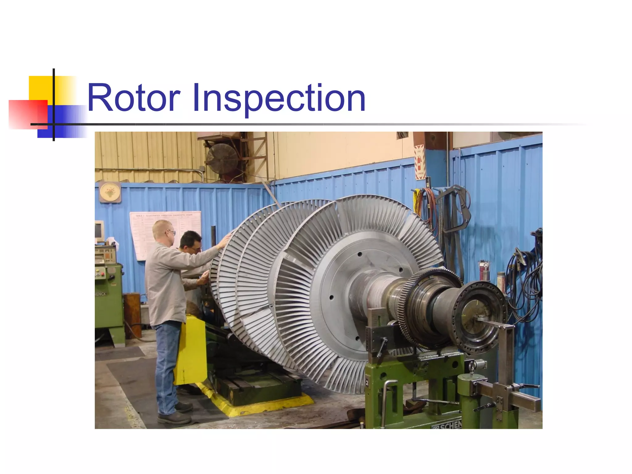Rotor Inspection
 