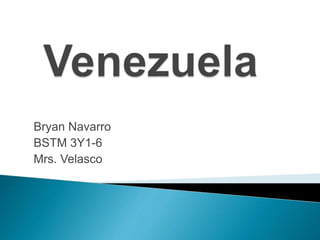 Bryan Navarro
BSTM 3Y1-6
Mrs. Velasco
 
