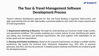 Tour Designing Process Tour and Travel Management Module | Tour and Travel Booking | PPTX