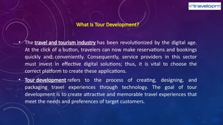 Tour Designing Process Tour Booking Software | Galileo GDS | PPTX