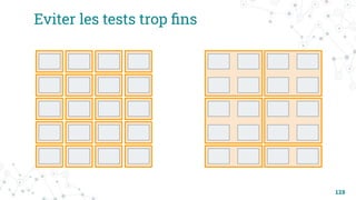 128
Eviter les tests trop ﬁns
 