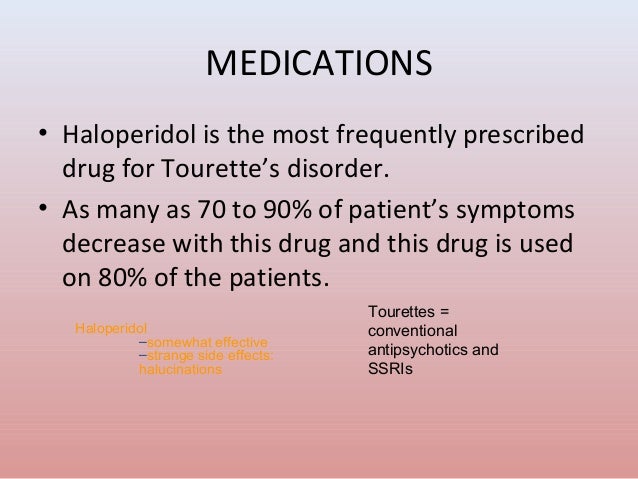 Tourettes disorder
