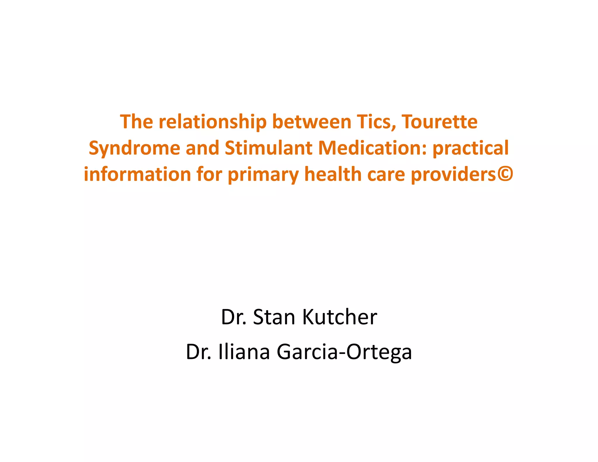 tourettes-syndrome-ppt