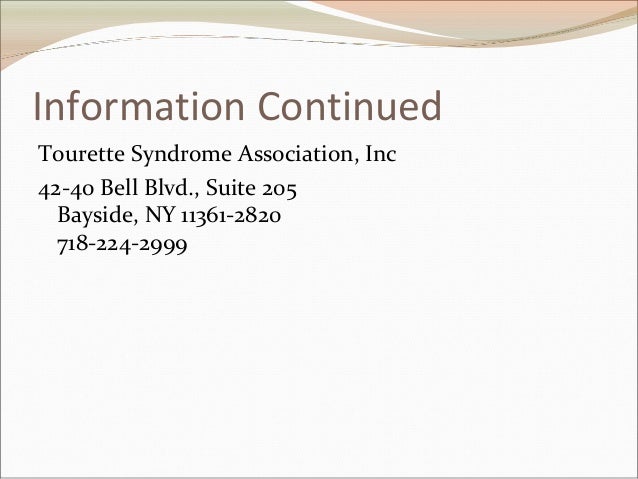 tourette syndrome essays Tourette's syndrome research paper explores the symptoms of this disorder buy custom college medical health research papers. tourette syndrome essays Tourette's syndrome research paper explores the symptoms of this disorder buy custom college medical health research papers.