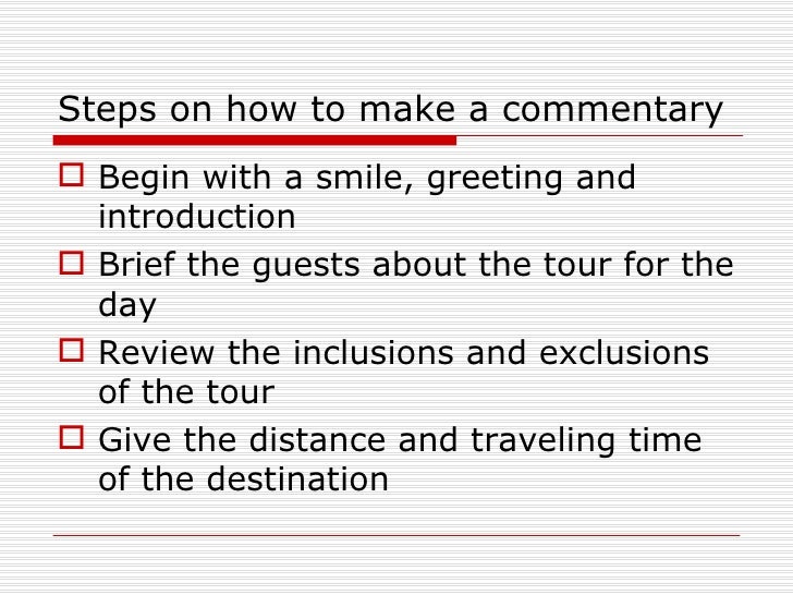 smile meaning in tour guiding