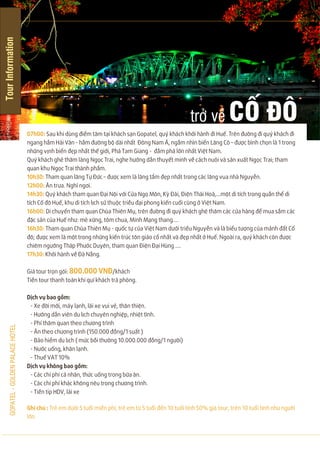 Tour infomation thuhuong