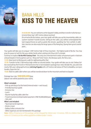 Tour infomation thuhuong