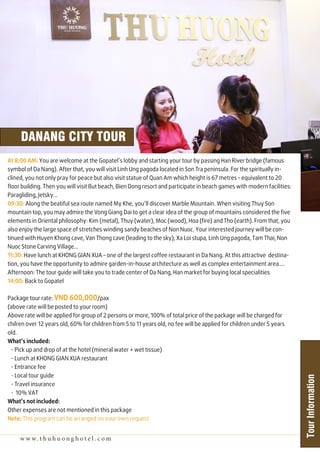 Tour infomation thuhuong