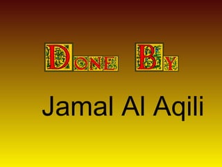 Jamal Al Aqili
 