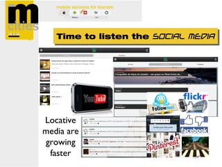 Time to listen the social media




Locative
media are
growing
 faster
 