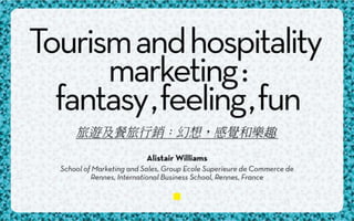 Tourism and hospitality marketing