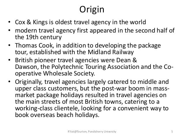 Tourism Business - 