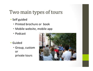 Tourism: Creating dynamic walking tours | PDF