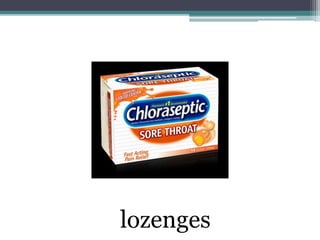 lozenges
 