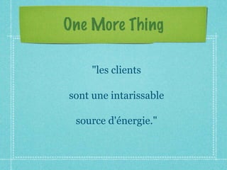 Tourisme et Relation Durable