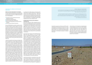 18 
| INTRODUCTION AND BACKGROUND TOURISM IN THE GERMAN DEVELOPMENT COOPERATION | 
to communicate the official position of the German devel-opment 
policy on tourism to international committees and 
economic forums (World Economic Forum – WEF, World 
Tourism Forum Lucerne, PATA, WTTC) and at major interna-tional 
tourism fairs such as ITB Berlin, and to provide critical 
input to international processes that support the develop-ment 
and dissemination of sustainability standards (Global 
Sustainable Tourism Criteria, Travelife, The Code). 
INTERNATIONAL PROCESSES AND GERMANY’S 
CONTRIBUTION 
Since the Rio Conference of 1992, sustainable tourism has 
become an increasingly important issue of the international 
environmental and development policies of governments, 
UN organizations, donor organizations, non-governmental 
organizations and the tourism industry. Over the years, 
BMZ has been playing an important role in shaping the 
processes initiated by the Rio Conference, thus contrib-uting 
to the achievement of major milestones of interna-tional 
tourism policy and the promotion of the sustainable 
development of tourism itself and of the areas affected by 
its development. 
One of these major milestones was the Marrakech Process 
(2003–2012), which responded to the call of the World 
Summit on Sustainable Development (WSSD) in Johan-nesburg 
in 2002 to increase international cooperation to 
support the development of a 10-Year Framework Pro-gramme 
on Sustainable Consumption and Production, of 
which sustainable tourism (including ecotourism) was to be 
one component. This led to the creation of the French-led 
International Task Force on Sustainable Tourism Develop-ment 
(ITF-STD) in 2006, one of seven working groups. This 
task force supported a variety of initiatives to promote 
sustainable tourism development (qualification, guidelines, 
partnerships) and was institutionalized in the form of the 
Global Partnership for Sustainable Tourism (GPST) in 2011. 
Germany, through BMZ, has been a member of GPST since 
2011, and in this capacity has been supporting the organi-zation 
in various ways, such as by hosting the 3rd Annual 
Conference of the GPST, which was held in Bonn in 2013. 
GPST is currently one of the most important international 
sustainable tourism development initiatives and is coor-dinated 
by the United Nations Environment Programme 
(UNEP) and UNWTO. Besides Germany, the members of 
GPST include a large number of other countries, as well as 
tourism organizations of international importance. 
Another major milestone of international tourism policy 
were the Rio+20 Summit of 2012 and its outcome doc-ument 
The Future We Want, the first of this kind to offi-cially 
recognize the contribution of sustainable tourism 
(including ecotourism) to a green economy. In addition, the 
above mentioned 10-Year Framework of Programmes on 
SYNTHESIS OF CURRENT ACTIVITIES AND 
PROCESSES 
AREAS OF ACTIVITY AND PROJECTS IN TOURISM 
The tourism development efforts focus on five major areas 
of activity, which are promoted through bilateral projects 
and international processes (for a detailed description, see 
Part 2 of this Handbook): 
• Sustainable Economic Development & Inclusive 
Employment Promotion 
• Community & Local Development 
• Protection & Valorization of Biodiversity 
• Resource and Energy Efficiency & Climate Protection 
in Tourism 
• Good Governance & Political Frameworks 
Every year BMZ implements a number of projects and activ-ities 
that are directly or indirectly related to the tourism 
sector. Most of these projects and activities do not focus pri-marily 
on tourism; rather, it is one of several components of 
bilateral projects which focus on such areas of development 
policy as promotion of economic development, management 
of natural resources, training and development, and regional 
development. Currently (as of 2013), GIZ is implementing 
40 regional and supraregional projects on behalf of BMZ of 
which tourism is either the primary component or one of 
several components. Expenditure on projects was €7.3 mil-lion 
in 2013. The focus of these projects is on the promotion 
of economic development and environmental protection in 
developing countries in Africa, Eastern Europe, Asia and the 
Middle East. 
In 2003 GIZ launched the sector project “Sustainable Devel-opment 
through Tourism” on behalf of BMZ to provide advice 
on every aspect of tourism and to coordinate the network 
“Tourism in the German Development Cooperation”. In 
addition, the sector project works with German and inter-national 
organizations to support various actors in partner 
countries in exploring the sustainable development potential 
of tourism and in minimizing negative ecological and social 
impacts of tourism. On the international level, the sector 
project also works closely with various development coop-eration 
organizations and development banks. Through the 
sector project and on behalf of BMZ, GIZ supports the work 
of organizations such as the Pacific Asia Travel Association 
(PATA), the Sustainable Tourism Certification Alliance Africa 
(STCAA), the Global Sustainable Tourism Council (GSTC) 
and the Global Partnership for Sustainable Tourism (GPST). 
The sector project also works with various large and small 
German and international private-sector partners, such 
as tour operators, hotel chains and trade associations, as 
well as with a number of universities (mostly in Germany) 
which offer tourism-related programmes. The aim of these 
activities is to promote knowledge sharing and research that 
supports development. Other aims of the sector project are 
19 
A third milestone is the development and implementation 
of tourism guidelines on the basis of the CBD Guidelines, 
in which the Federal Ministry of the Environment, Nature 
Conservation, Building and Nuclear Safety (BMUB) and 
other actors played an active and constructive role. In 
preparation for the 12th Conference of Parties in South 
Korea in 2014, Germany is currently developing initiatives 
to contribute to the discussion about biodiversity and sus-tainable 
tourism development. 
Sustainable Consumption and Production (10YFP) was offi-cially 
proposed for five major areas of activity, one of which 
is sustainable tourism (including ecotourism). It is currently 
being developed in an international participatory design 
process, and it is safe to say that it will provide significant 
opportunities for international development cooperation 
in the future. 
EXTRACT FROM THE FUTURE WE WANT: 
“130. We emphasize that well-designed and managed tourism can make a significant contribution to the 
three dimensions of sustainable development, has close linkages to other sectors and can create decent 
jobs and generate trade opportunities (…) 
131. We encourage the promotion of investment in sustainable tourism, including ecotourism and cul-tural 
tourism, which may include creating small and medium sized enterprises and facilitating access to 
finance, including through microcredit initiatives for the poor, indigenous peoples and local communities 
in areas with high eco-tourism potential (…)” 
Source: United Nations General Assembly 2012 
 