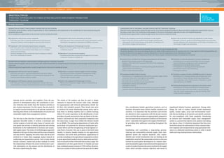 32 
| CHALLENGES – CONSULTING APPROACHES – PRACTICAL EXAMPLES – TOOLS AREA OF ACTIVITY: SUSTAINABLE ECONOMIC DEVELOPMENT & INCLUSIVE EMPLOYMENT PROMOTION | 
PRACTICAL TIPS III 
STRATEGIC APPROACHES TO STIMULATING INCLUSIVE EMPLOYMENT PROMOTION 
THROUGH TOURISM 
The results of the analysis can then be used to design 
measures to improve the tourism value chain, although 
its organizational and technical optimization should not 
be their only intended purpose. They should also serve 
to reinforce the social relationships among actors and to 
help them to develop expertise and to achieve learning 
effects. Of crucial importance is the identification of new 
providers of goods and services that are based in the des-tination 
concerned and their purposeful integration into 
the value chain. A major focus within this element should 
be on MSMEs. The purchasing departments of hotels offer 
particularly rich potential for inclusive employment pro-motion 
effects and the strengthening of local/regional cir-cular 
flows of income. One case in point is the hotel chain 
Sandals. In Jamaica, Sandals employs its own agricultural 
consultant, who works with government organizations to 
provide consulting to five agricultural cooperatives on how 
to grow agricultural products (such as what seeds and ferti-lizer 
to use) and on how to diversify their product range. The 
cooperatives sell their goods directly to Sandals and now 
have combined annual revenues of US$3 million. However, 
there are a variety of other products that must also be taken 
external service providers and suppliers. From the per-spective 
of development policy, the contribution to pov-erty 
reduction that results from the business activities is 
also of great importance. For this reason, the aim must be 
to support tourism enterprises in the partner countries by 
directing their efforts to the establishment of inclusive and 
sustainable supply chain management systems. 
The first step in this direction is based on the value chain 
approach described earlier. It involves a horizontal and 
vertical analysis of selected value chains of tourism-rele-vant 
goods and services to identify potential and existing 
bottlenecks to the establishment of inclusive and sustain-able 
supply chains. The choice of methodological approach 
depends on the type of value chain and the scope of analysis 
and may involve ‘mapping’ the entire chain and the actors 
involved in it (value chain mapping), market research or 
conducting new quantitative surveys. Such a study should 
include customer, market and product analyses to reveal 
the relationships between the actors involved and to pro-vide 
information on the amount and the distribution of 
the value created along the chain. 
33 
into consideration besides agricultural products, such as 
furniture, decorative items, flowers, textiles, cosmetics and 
souvenirs. It is important that the providers and services 
are selected in close cooperation with the private tourism 
sector and that the providers are appropriately prepared to 
face the expectations and general conditions of the tourism 
sector – especially with regard to the supply of (fresh) food – 
by providing them additional consulting throughout the 
process. 
Establishing and controlling a long-lasting poverty-reducing 
and sustainability-oriented supply chain man-agement 
system also requires standards, rules, respon-sibilities 
and control mechanisms that are binding on all 
stakeholders involved. Recommended activities in this area 
include the participative development of a mission state-ment 
(sustainable supply chain policy) and the agreement of 
a code of conduct between the actors involved in the supply 
chain, which provides common objectives and norms to 
supplement bilateral business agreements. Among other 
things, the code of conduct should include (minimum) 
quality, human rights, social and environmental stand-ards 
that are binding on all partners and specific sanctions 
for non-compliance with these standards. Introducing 
an inclusive and sustainable supply chain management 
system is a process that requires trust, patience and taking 
one step at a time. It is therefore important that the actors 
involved evaluate the achievement of their common objec-tives 
regularly and transparently by using appropriate indi-cators 
or a dedicated monitoring system in order to build 
stable and long-lasting business relationships. 
Strategic Approaches 
See also 
Practical Tips 
I, II, V, VIII, XIII 
PROMOTION OF DIRECT EMPLOYMENT OPPORTUNITIES IN TOURISM 
The tourism sector provides a variety of opportunities for direct employment, self-employment or the establishment of new enterprises along the 
horizontal value chain. 
Direct employment opportunities in tourism that must be considered include: 
• Employment with private tourism companies 
• Full-time, part-time or seasonal employment in the hotel and 
restaurant industry, inbound agencies, ground staff of airlines 
• Employment with community-based tourism companies 
• Full-time, part-time or seasonal employment with community-based 
companies (community ownership), such as ecolodges, 
restaurants and hotels 
• General managers of the community-based company as employ-ees 
of the community of owners 
• Employment with tourism institutions of the state 
• Full-time, part-time or seasonal with tourist information centres, 
destination management organizations (DMOs), museums 
• Direct self-employment (freelancing) in tourism 
• Work as local tour guides, boat drivers, guides in protected areas, 
as demand requires 
• Operation of a private tourism company 
• Foundation/purchase and general management of a hotel, 
restaurant, transport company, etc. 
PROMOTION OF INDIRECT EMPLOYMENT OPPORTUNITIES THROUGH TOURISM 
Tourism-relevant suppliers and service providers offer additional potential for strengthening the local labour market through tourism along the vertical 
value chain. 
Indirect employment opportunities created through tourism that must be considered include: 
• Employment with tourism-relevant suppliers 
• Full-time, part-time or seasonal employment with direct sellers, 
wholesalers, traders, distributors or manufacturers of goods for the 
tourism sector (food, furniture, textiles) 
• Employment with tourism-relevant service providers 
• Full-time, part-time or seasonal employment with provides of se-curity, 
laundry or nursery and gardening services, taxi companies. 
• Operation of a tourism-relevant supply or service company 
• Foundation/purchase and general management of agri-cultural 
businesses, maintenance and repair shops, 
Internet cafés, souvenir shops 
• Indirect self-employment (freelancing) in tourism 
• Work as local musicians, singers, dancers, interpreters, as 
demand requires 
CONSIDERATION OF INFORMAL INCOME OPPORTUNITIES THROUGH TOURISM 
Informal income opportunities created through tourism must also be considered besides the direct and indirect employment opportunities, because 
they play a crucial role in the livelihoods of many people in the tourism destinations, especially for poor and marginalized groups. 
Informal income opportunities created through tourism that must be considered include: 
• Direct sale of goods to tourists by individuals or small vendors 
• Sale of souvenirs, (home-made) food, beverages, jewellery and 
other goods in self-owned stores, on the street, on beaches or in 
the vicinity of sights and attractions 
• Direct sale of services to tourists by individuals or small vendors 
• Massages, manicure, pedicure, hairstyling, guided tours and other 
services offered in self-owned stores, on the street, on beaches or in 
the vicinity of sights and attractions 
SUPPORT OF TRAINING AND DEVELOPMENT ACTIVITIES IN THE TOURISM SECTOR 
Vocational education is the key to providing prospects for highly skilled employment in the tourism sector for a large segment of the local population and 
to raise the level of service quality in a tourism destination to meet the requirements of the international market. 
The following is a selection of important activities that help to support vocational training and development in tourism: 
• Analysis of the conditions for training and development and the labour 
demand of the tourism market in the destination 
• Analysis of the skill level (compared with that of the competing 
destinations) 
• Identification and analysis of existing training and development 
opportunities and institutions 
• Labour market demand analyses 
• Promotion of skilled trades in tourism 
• Development of occupational profiles (hotel specialists, highly skilled 
restaurant staff, cooks, travel agents, tour guides) 
• Development of standards and curricula 
• Development of teaching and learning materials 
• Examination system and certification 
• Training for teachers 
• Establishment of a (dual) education system (e. g. by way of establish­ing 
hotel schools): Development of theoretical and practical skills 
• Promotion of university education in tourism-related areas 
• Development of occupational profiles (tourism manage-ment, 
destination management, hotel management) 
• Development of standards and curricula 
• Development of teaching and learning materials 
• Examination system and certification 
• Training for teachers 
• Training for company founders and MSME operators in tourism 
• Development of training modules and seminars that meet 
local needs, in-house training, mentoring programmes, 
learning groups, visits to best-practice companies, consult-ing 
programmes for MSMEs 
• Professional development for employees in the tourism sector 
• Development of formal and informal training modules 
and seminars that meet local needs, in-house training, 
train-the-trainer programmes, on-the-job training, visits 
to best-practice companies 
 
