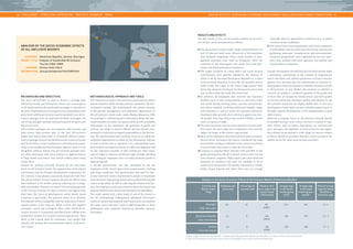 | CHALLENGES – CONSULTING APPROACHES – PRACTICAL EXAMPLES – TOOLS AREA OF ACTIVITY: SUSTAINABLE ECONOMIC DEVELOPMENT & INCLUSIVE EMPLOYMENT PROMOTION | 
40 41 
METHODOLOGICAL APPROACH AND TOOLS 
The research tool used in the study was a questionnaire, which 
was developed to collect the data and facts needed for the soci-oeconomic 
analysis. The questionnaire was aimed primarily 
at the general management and individual departments of 
the all-inclusive resorts under study (Human Resources, F&B, 
Accounting). It collected general information about the busi-nesses 
(number of rooms, occupancy rates), as well as detailed 
information on the employees, the purchase of goods and 
services, the range of services offered, and the resorts’ com-mitment 
to social and ecological responsibility in the destina-tion. 
The questionnaire had a modular structure to enable the 
individual departments to collect all the information relevant 
to their activities and to represent it in a standardized form. 
Data analysis was based primarily on tables and diagrams and 
on key indicators (number of jobs created per hotel room, 
ratio of wages to statutory minimum wage, average spending 
on training per employee, ratio of locally produced goods to 
imported goods). 
A second questionnaire was also developed to ask the 
employees of the resorts about their socioeconomic working 
and living conditions. This questionnaire was used for face-to- 
face interviews with a representative sample of employees 
from the lower-wage groups which were conducted during the 
course of the study. As well as collecting the desired informa-tion, 
the employee survey also served to check the results and 
analyses derived from the first questionnaire for plausibility. 
The study started with a pilot study of one of the resorts to 
test the methodology. Subsequently, additional all-inclusive 
resorts of various international hotel chains were recruited for 
the study, and in the end a total of eight businesses in three 
destinations were analysed (Dominican Republic, Jamaica, 
Nicaragua). 
ANALYSIS OF THE SOCIO-ECONOMIC EFFECTS 
OF ALL-INCLUSIVE RESORTS 
COUNTRIES: Dominican Republic, Jamaica, Nicaragua 
PROJECT TITLE: Analyses of Sustainable All Inclusive 
Tourism (2004–2008) 
PARTNERS: Various hotel chains 
INFORMATION: www.giz.de/expertise/html/6499.html 
BACKGROUND AND OBJECTIVES 
The term ‘all-inclusive’ is used to denote a package plan 
offered by hotels and restaurants where the consumption 
of all meals and (locally produced) beverages is included in 
the price. Depending on the category of accommodation and 
price level, additional services may be included in an all-in-clusive 
package, such as imported alcoholic beverages, the 
use of spa and gym facilities and participation in sports and 
leisure activities. 
All-inclusive packages are very popular with tourists and 
have shown high growth rates in the past. All-inclusive 
hotels and resorts have been a commonly offered compo-nent 
of package tours to the Mediterranean coasts of Europe 
and North Africa, to the Caribbean or to Southeast Asia espe-cially 
in the seaside and beach holiday segment. And it is not 
altogether without reason that all-inclusive package tours 
are often associated with mass tourism to agglomerations 
of large hotels and resorts that stretch endless miles along 
many coasts. 
Despite (or perhaps precisely because of) the enormous 
boom of all-inclusive travel, this segment has never played 
a prominent role for German development cooperation. On 
the contrary, it has always consciously distanced itself from 
this phenomenon of mass tourism because its effects have 
been believed to be neither poverty-reducing nor ecologi-cally 
sustainable. However, in view of the increasing growth 
of all-inclusive tourism in many countries and regions that 
have been the focus of development policy (small island 
countries in particular), the question arises as to whether 
this attitude will be compatible with the objectives of devel-opment 
policy in the long run. What is more, the negative 
economic, social and ecological effect with which all-in-clusive 
tourism is commonly associated have neither been 
extensively studied nor actually convincingly proven. Thus, 
there is still a great need for systematic case studies that 
identify and analyse the socioeconomic effects of all-inclu-sive 
resorts. 
cultivable land for agricultural production (e. g. in island 
countries in the Caribbean). 
• The resorts had service agreements with local companies 
or individuals, such as in the areas of security, nursery and 
gardening, passenger transportation and entertainment. 
Excursion programmes were organized by the tour oper-ators, 
who worked with local agencies, tour guides and 
transportation companies. 
Overall, the analyses showed that all-inclusive resorts make 
a substantial contribution to the creation of employment 
and to the direct and indirect promotion of local economic 
growth, thus proving that the achievement of poverty-re-ducing 
effects does not depend on whether a business model 
is ‘all-inclusive’ or not. Rather, the question is whether a 
country can produce a sufficient quantity of the goods and 
services that are bought by hotels/resorts and their guests 
on its own and in the necessary quality, and whether it can 
also provide manpower for highly skilled jobs. In this area 
development cooperation can give valuable support (such as 
through capacity development or the establishment of local 
value chains). 
However, a singular focus on all-inclusive tourism should 
be avoided because such a focus can have a variety of neg-ative 
effects, such as heavy dependence on international 
tour operators, the depletion of local resources and migra-tion- 
related issues.Instead, a wide range of tourism-related 
products should be provided that also creates prospects for 
market access for other local tourism providers. 
RESULTS AND EFFECTS 
The key results of the socioeconomic analysis of all-inclu-sive 
results can be summarized as follows: 
• The all-inclusive resorts under study created between 0.5 
and 1.9 jobs per hotel room. Almost all of the employees 
were domestic employees. Only a small number of man-agement 
positions were held by foreigners. With the 
exception of the Nicaraguan case study, all of the busi-nesses 
only hired permanent employees. 
• The wages consisted of a base salary and social security 
contributions, plus gratuity payments, the amount of 
which is set by the state (Dominican Republic) or a share 
of the revenues (Jamaica). In all of the all-inclusive resorts 
under study, the wages in the lowest-wage groups were 
above the statutory minimum for the tourism sector that 
was in effect when the study was conducted. 
• In addition, all employees also received non-monetary 
benefits, such as free transportation to and from work, 
free meals during working hours and free accommoda-tion 
(when needed). Including additional benefits, wages 
were between 2.1 and 4.7 times the statutory minimum. 
Employees who provide direct service to guests also ben-efit 
greatly from tips, which may exceed US$100 a month 
when occupancy is high. 
• The more luxurious and the more expensive the all-inclu-sive 
resort, the more jobs were created per room and the 
higher the wages in the lowest-wage groups. 
• Most of the employees who had worked in other economic 
sectors before working at the resorts considered the wage 
level and the working conditions in the resorts to be better 
or much better than those in their previous jobs. 
• Contrary to popular belief, between 70 % and 90 % of the 
goods purchased by the all-inclusive resorts were sourced 
from domestic suppliers. High import rates were observed 
primarily for products that were not available at all or 
could not be produced in the quality required (e. g. cheese, 
butter, brand liquors) and when there was not enough 
Analysis of the Socio-Economic Effects of All-Inclusive Resorts (Preliminary Results) 
Countries and 
Resorts under 
Study 
Employees per 
hotel room 
Percentage of 
seasonal staff 
Statutory mini-mum 
wage in the 
tourism sector 
(US$/month) 
Average wage 
in the lowest 
income group 
(US$)1 
Average wage 
in the lowest 
income group + 
benefit2 
Ratio of average 
wage (including 
benefits) to 
minimum wage 
0.5 42 88 
(2002) 
114 182 2.1 : 1 
1.1 0 110 
(2003) 
182 272 2.5 : 1 
1.9 0 139 
(2004) 
456 656 4.7 : 1 
Nicaragua 
1 four-star resort 
Dominican Republic 
5 four-star resorts 
Jamaica 
2 five-star resorts 
1) Basic wage + social security benefits + statutory gratuity payments (Dominican Republic) or a share of the revenues (Jamaica) 
2) Free transportation to and from work, free accommodation, free meals during working hours 
 