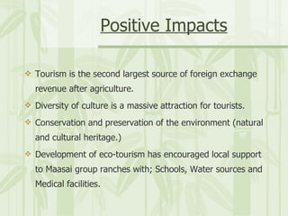 Tourism Impacts on Indigenous people | PPT
