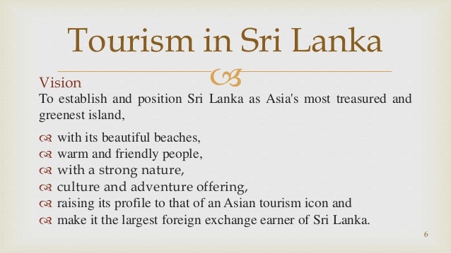 research topics on tourism in sri lanka