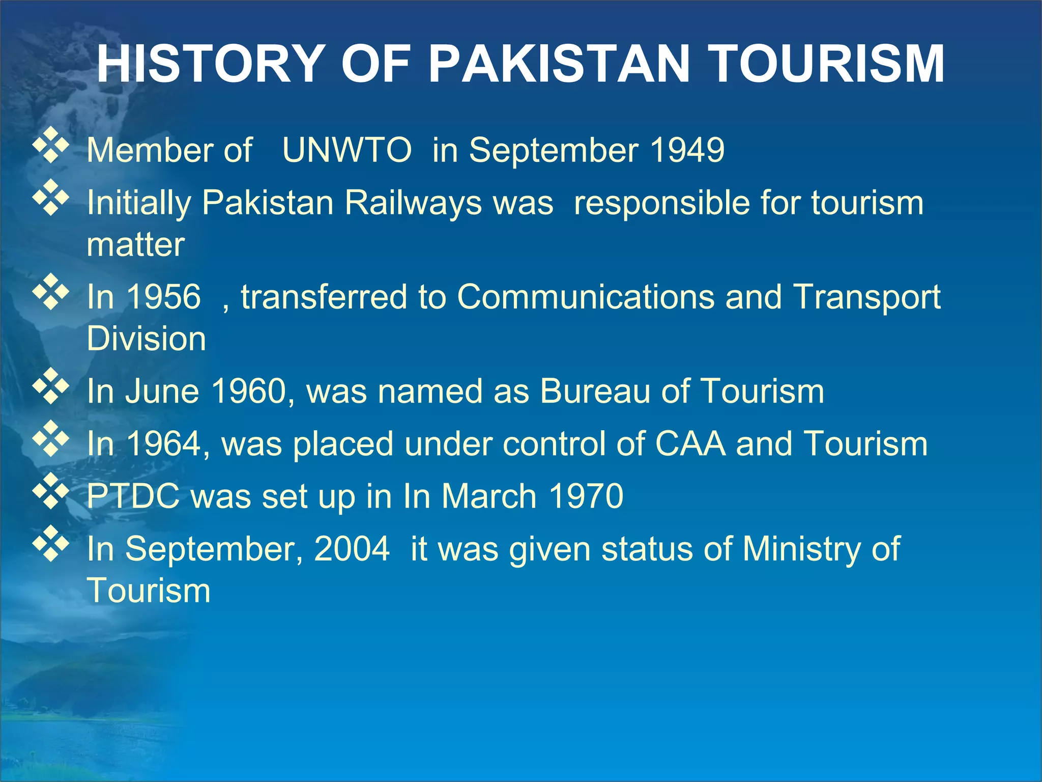 Pakistan Ministry Of Tourism : Who Is Tourism Minister of Pakistan ...