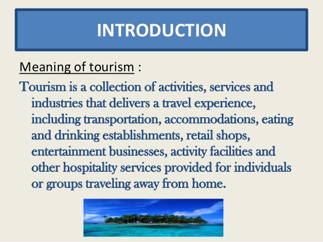 definition of tourism management