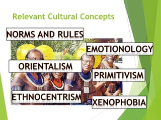 Relevant Cultural Concepts

 