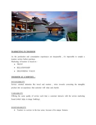 Tourism project | DOCX
