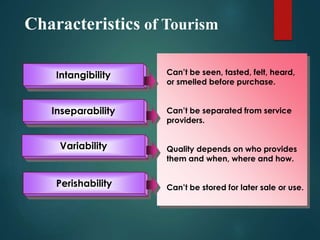 Tourism sector (services) | PPTX