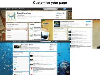 Customise your page
 