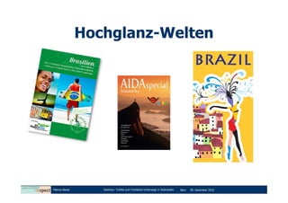 Hochglanz-Welten




Marcus Bauer      Diashow: Tortilla zum Frühstück-Unterwegs in Südmexiko   Bern   09. Dezember 2010
 