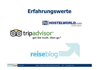 Erfahrungswerte




Marcus Bauer     Diashow: Tortilla zum Frühstück-Unterwegs in Südmexiko   Bern   09. Dezember 2010
 