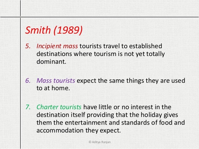 meaning of incipient mass tourist