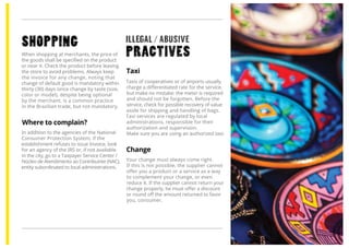 Tourist Consumer Guide