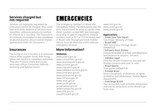 Tourist Consumer Guide