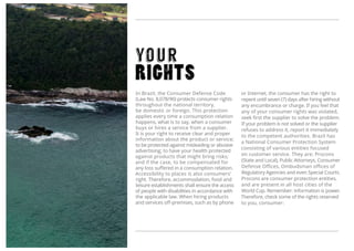 Tourist Consumer Guide