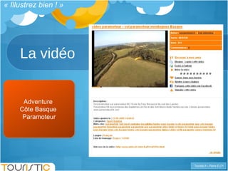 La vidéo « Illustrez bien ! » Adventure  Côte Basque  Paramoteur 