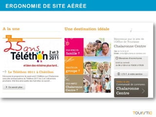 ERGONOMIE DE SITE AÉRÉE
 