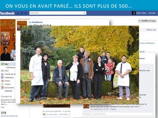 ON VOUS EN AVAIT PARLÉ… ILS SONT PLUS DE 500…
 
