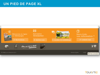 UN PIED DE PAGE XL
 